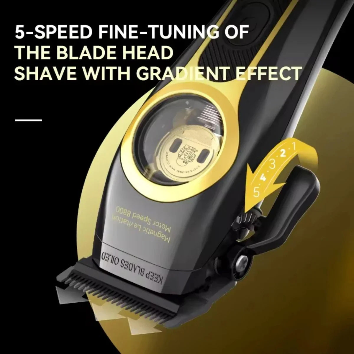 Hair Clipper w/ Charging Base